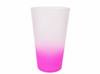 Imagen miniatura de VASO MEGA DRINK 550ML FANTASY ROSADO NEON