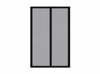 Imagen miniatura de TELA MOSQUITERO PARA PUERTA C/ IMAN (100X210) NEGRO/BLANCO