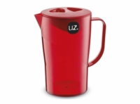 Imagen miniatura de JARRA 2L ROJO TRASLUCIDO ACRILICO UZ109-VM