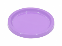 Imagen miniatura de BANDEJA PLASTICA CIRCULAR (21X2) PURPURA CLARO