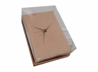 Imagen miniatura de CAJA P/ HUEVO CON CUCHARA ADAPTABLE HASTA 500GR LISA KRAFT
