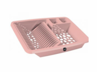 Imagen miniatura de ESCURRIDOR DE CUBIERTOS ROSA UZ335-ROS