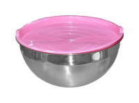 Imagen miniatura de BOWL CON TAPA ROSA INOX AL-30