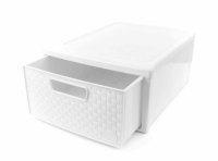 Imagen miniatura de CAJÓN MODULAR DE RATÁN BLANCO R: 254/B NITRON