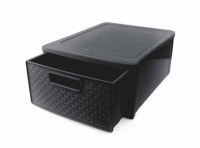 Imagen miniatura de CAJÓN MODULAR DE RATÁN NEGRO R: 254/P NITRON