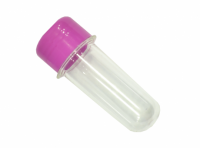 Imagen miniatura de LOC TUBO 8CM TRANSP TAPA PINK C10