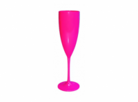 Imagen miniatura de COPA CHAMPAGNE PRIME 170ML COLOR ROSA FLUORESCENTE