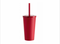 Imagen miniatura de VASO TEEN CUP PP 400ML-ROJO R: 01193318 NEOPLAS