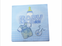 Imagen miniatura de SERVILLETAS BABY BOY 20P CELESTE