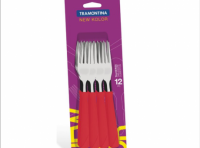 Imagen miniatura de desc TENEDOR P/ MESA ROJO 23162/970 NEW KOLOR