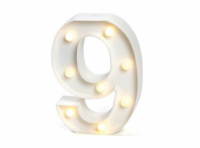 Imagen miniatura de NUMERO LED \\"9\\"