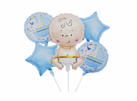 Imagen miniatura de GLOBO PLASTIF BEBE DISEÑOS VARIOSP328-3