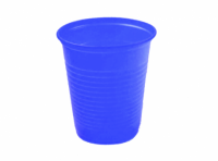 Imagen miniatura de VASO PLASTICO 200ML AZUL 40X50 C200-AE
