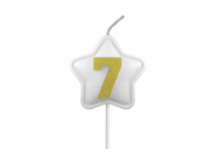 Imagen miniatura de VELA CUMPLEAÑOS ESTRELLA DORADO 7