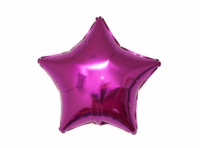 Imagen miniatura de GLOBO ESTRELLA (45CM) FUCSIA