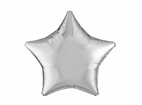 Imagen miniatura de GLOBO ESTRELLA (45CM) PLATEADO