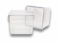 Imagen miniatura de LOC CAJA ACRILICA CRISTAL 6X6 TRANSP C10