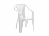 Imagen miniatura de SILLA PLASTICA CORAL BLANCO HQ