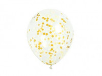 Imagen miniatura de GLOBO C/ CONFETTI ORO CM02144