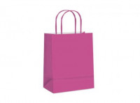 Imagen miniatura de BOLSA PAPEL PQ LISO PINK 21,5X15X8