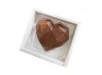 Imagen miniatura de CAJA CORAZON DIAMANTADO BLANCO 1CAV ART.CRYSTAL