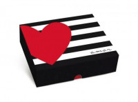 Imagen miniatura de CAJA RECT CON TAPA GRD DECOR TE AMO 30X24X6 CROMUS