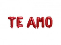 Imagen miniatura de GLOBO \\\\"TE AMO\\\\" 5P (40CM) ROJO