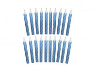 Imagen miniatura de VELA CUMPLEAÑOS PALITO ESPIRAL AZUL C20