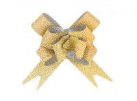 Imagen miniatura de MOÑO FACIL 30MM GLITER ORO GRD C10 BAZUKA  R.A