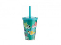 Imagen miniatura de VASO BABY 350ML EST TIBURONCITOS AZUL TIFFANY