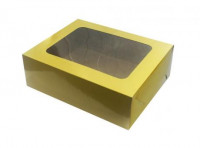 Imagen miniatura de CAJA DORADA VISOR 16X13X6 - PY