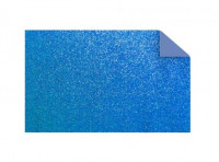 Imagen miniatura de GOMA EVA GLITTER CELESTE