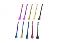 Imagen miniatura de BOMBILLA PARA MATE INOX COLORES SURTIDOS UTTAM