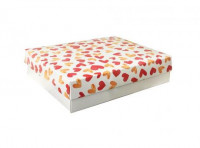 Imagen miniatura de CAJA REGALO CORAZONES RESISTENTE HASTA 3,5 KG 35X30X10CM