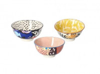 Imagen miniatura de BOWL CERAMICA PEQUEÑO VARIOS DISEÑOS 475ASC008  XX