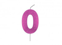 Imagen miniatura de VELA CUMPLEAÑOS GLAMOUR ROSA 0