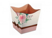 Imagen miniatura de CACHEPOT GRD POTE 15 DECOR AMOR ETERNO 17X16
