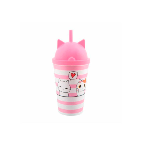 Imagen miniatura de VASO BABY ANIMALES PP 350ML GATO-ROSA BEBE R: 01195738 NEOPLAS