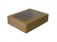 Imagen miniatura de CAJA VISOR RET-C KRAFT 10,5X14,5X3,5