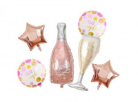 Imagen miniatura de SET DE GLOBOS CHAMPAGNE R CM02254