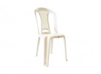 Imagen miniatura de SILLA BISTRO ABIERTA BLANCA INPLAST PY