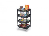 Imagen miniatura de ORGANIZADOR & REPISA MULTIUSO NEGRO - 4 NIVELES R. 053/P NITRON