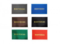 Imagen miniatura de ALFOMBRA BIENVENIDO, PRODUCTO DE PVC, 48*68CM, 350G. S0065
