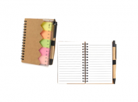 Imagen miniatura de CUADERNO ANOTACIONES, REGLA, MEMO, BOLIGRAFO S0290