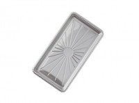 Imagen miniatura de BAND. RECT. B-65 PLATA 150X335 50