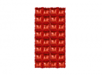 Imagen miniatura de CORTINA INFLABLE METAL ROJO 0,70 * 1,4 m S0032