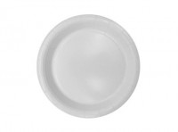 Imagen miniatura de PLATOS PAPEL CIRCULAR 10P (18CM) BLANCO