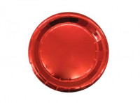 Imagen miniatura de PLATOS PAPEL BRILLOSO 10P (18CM) ROJO