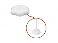 Imagen miniatura de BASE P/ SOPORTE GLOBO 10P (8X1.5CM) BLANCO