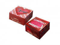 Imagen miniatura de CAJA AMOR CON FRASES 16,5X16X5X9CM - PY